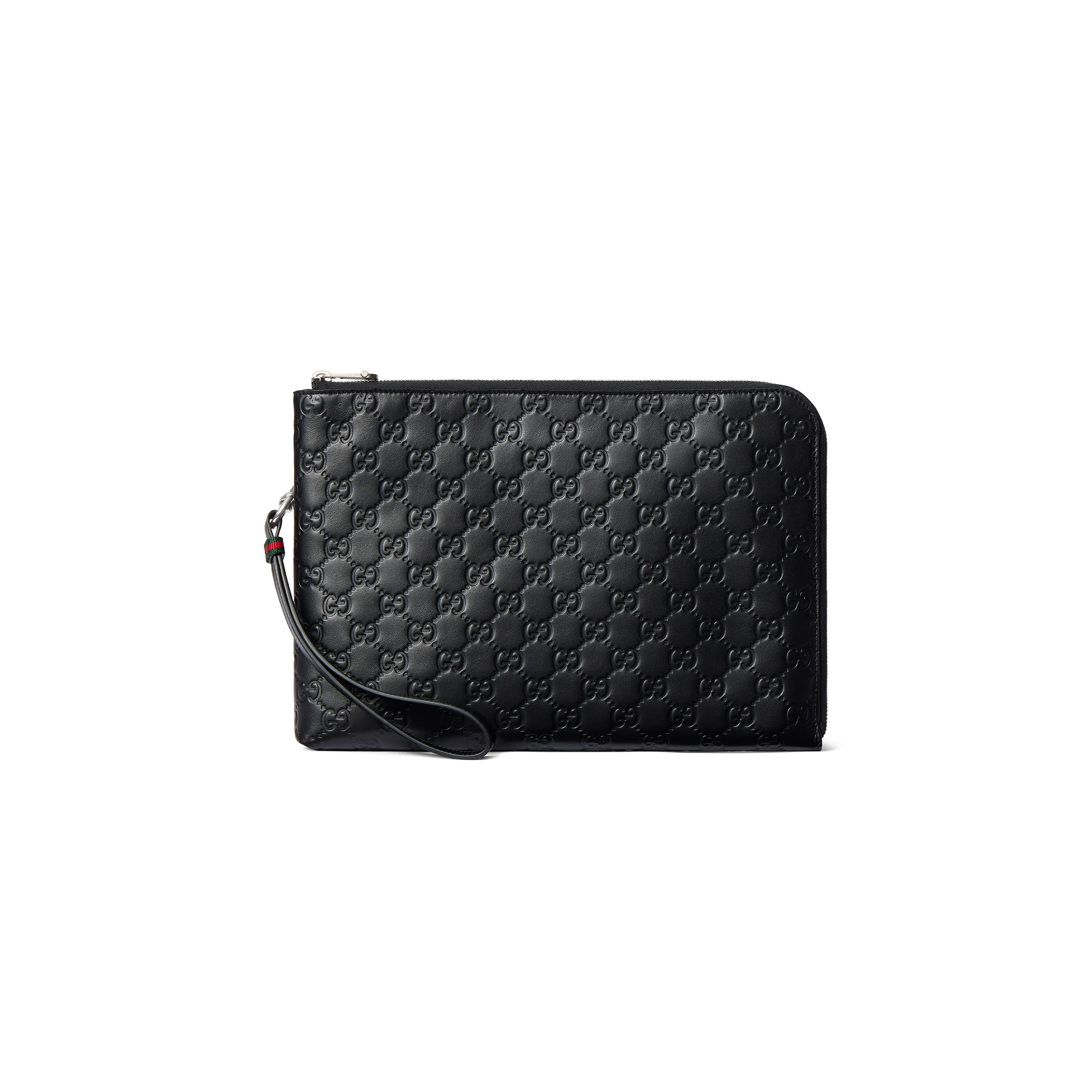 GUCCI GG EMBLEM SERIES MEDIUM CLUTCH BAG 850223 (30*22*2.5cm)